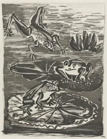 Pablo Picasso, La Grenouille, Histoire naturelle, Limited Edition Lithograph