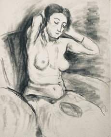 Henri Matisse, Composition (Dutel 3), Dessins de Henri-Matisse, Limited Edition Lithograph