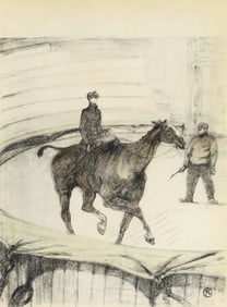 Henri de Toulouse-Lautrec, Travail de repetition, The Circus by Toulouse-Lautrec, Limited Edition