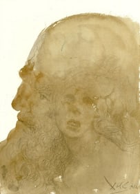 Salvador Dali, Composition (Michler/Löpsinger 1600; Field 69-3), Biblia Sacra, Limited Edition