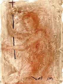 Salvador Dali, Composition (Michler/Löpsinger 1600; Field 69-3), Biblia Sacra, Limited Edition