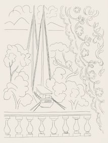Henri Matisse, Les Fenêtres (Windows), Poésies, Limited Edition Lithograph
