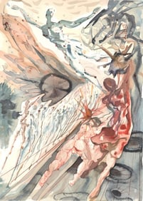 Salvador Dali, The Two Crowds of the Lustful (Michler/Löpsinger 1039-1138; Field 189-200), La