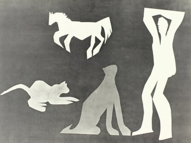Pablo Picasso, Composition (Bloch 112; Kibbey 1466; Goeppert 115), Diurnes Découpages et