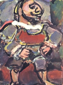 Georges Rouault, Composition, Divertissement, Limited Edition Lithograph