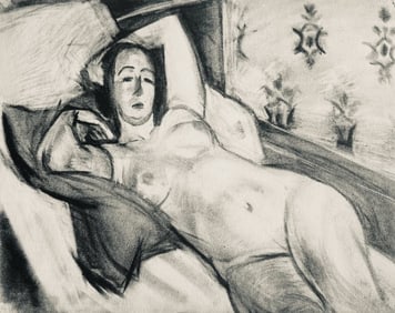 Henri Matisse, Composition (Dutel 3), Dessins de Henri-Matisse, Limited Edition Lithograph