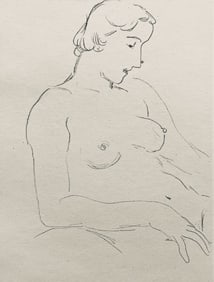 Henri Matisse, Composition (Dutel 3), Dessins de Henri-Matisse, Limited Edition Lithograph