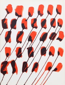 Alexander Calder, Composition, Derrière le miroir, Limited Edition Lithograph