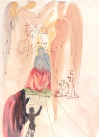 Salvador Dali, The Garden of Christ (Michler/Löpsinger 1039-1138; Field 189-200), La Divine