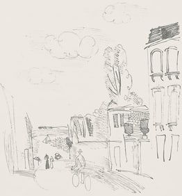 Raoul Dufy, Composition, Les Côtes Normandes, Limited Edition Lithograph