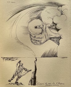 André Masson, Palper le sein de l'espace, Masson Dessins, Limited Edition Lithograph