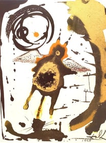 Salvador Dali, Composition (Michler/Löpsinger 1600; Field 69-3), Biblia Sacra, Limited Edition