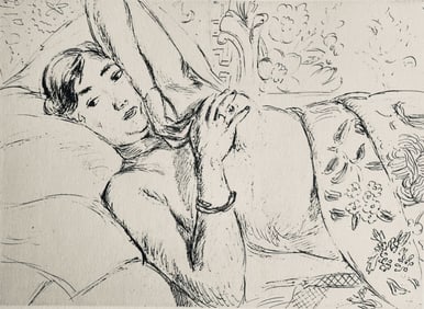 Henri Matisse, Composition (Dutel 3), Dessins de Henri-Matisse, Limited Edition Lithograph