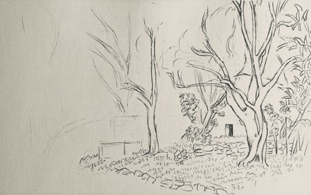 Henri Matisse, Composition (Dutel 3), Dessins de Henri-Matisse, Limited Edition Lithograph