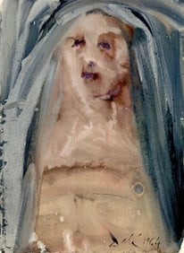 Salvador Dali, Composition (Michler/Löpsinger 1600; Field 69-3), Biblia Sacra, Limited Edition