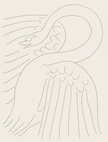 Henri Matisse, Le Cygne (The Swan), Poésies, Limited Edition Lithograph