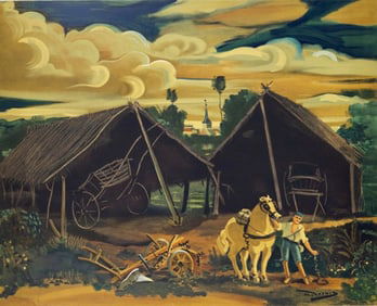 André Derain, Les deux hangars, André Derain, Collection Pierre Lévy, Limited Edition