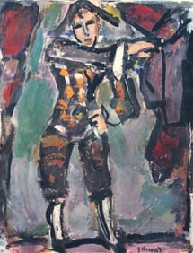 Georges Rouault, Composition, Divertissement, Limited Edition Lithograph