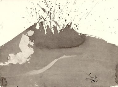 Salvador Dali, Composition (Michler/Löpsinger 1600; Field 69-3), Biblia Sacra, Limited Edition