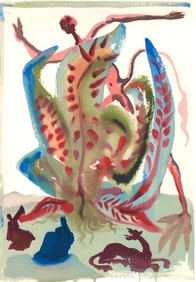 Salvador Dali, Greed (Michler/Löpsinger 1039-1138; Field 189-200), La Divine Comédie,