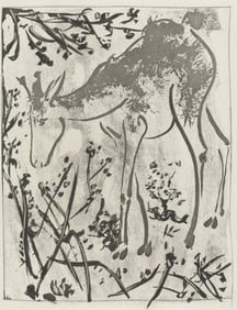 Pablo Picasso, Le Cerf, Histoire naturelle, Limited Edition Lithograph