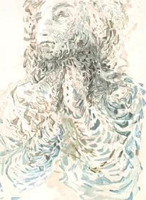 Salvador Dali, Cacciaguida Sees Dante’s Exile in God (Michler/Löpsinger 1039-1138; Field