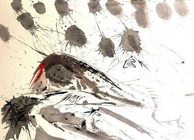 Salvador Dali, Composition (Michler/Löpsinger 1600; Field 69-3), Biblia Sacra, Limited Edition