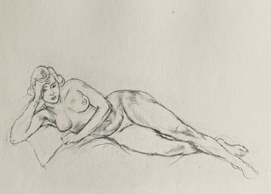 Henri Matisse, Composition (Dutel 3), Dessins de Henri-Matisse, Limited Edition Lithograph