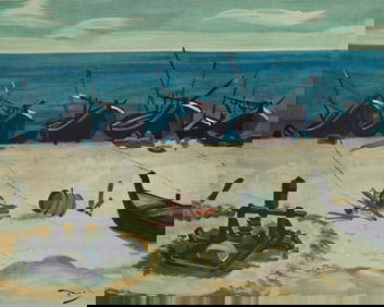 André Derain, Barques a Graveline, André Derain, Collection Pierre Lévy, Limited