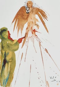Salvador Dali, Composition (Michler/Löpsinger 1600; Field 69-3), Biblia Sacra, Limited Edition