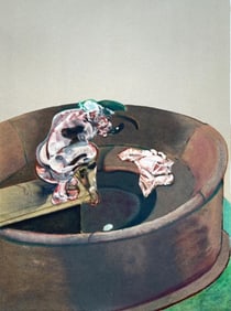 Francis Bacon, Portrait of George Dyer Crouching, Derrière le miroir, Limited Edition