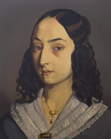 Jean-François Millet, Jeune Femme en Buste, Les Réalistes Lyriques, Collection Pierre
