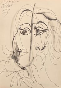 Pablo Picasso, Composition, Carnet de dessins de Picasso, Cahiers d’Art, Limited Edition