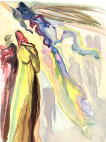 Salvador Dali, The Two Circles of Spirits (Michler/Löpsinger 1039-1138; Field 189-200), La
