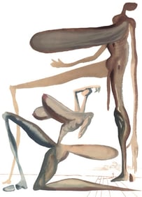 Salvador Dali, Prodigality (Michler/Löpsinger 1039-1138; Field 189-200), La Divine Comé