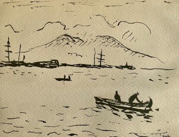 Albert Marquet, Port de Naples, Marquet, Limited Edition Lithograph