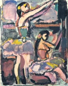Georges Rouault, Composition, Divertissement, Limited Edition Lithograph