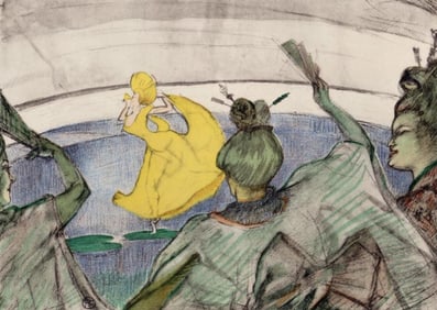 Henri de Toulouse-Lautrec, Ballets, fantaisie, The Circus by Toulouse-Lautrec, Limited Edition
