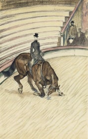 Henri de Toulouse-Lautrec, Ecuyere de haute ecole, The Circus by Toulouse-Lautrec, Limited Edition