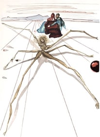 Salvador Dali, Arachne (Michler/Löpsinger 1039-1138; Field 189-200), La Divine Comédie,