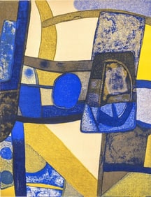 Maurice Estève, Alalito, Souvenirs et portraits d'artistes, Limited Edition Lithograph