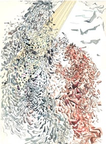 Salvador Dali, The Dust of Souls (Michler/Löpsinger 1039-1138; Field 189-200), La Divine