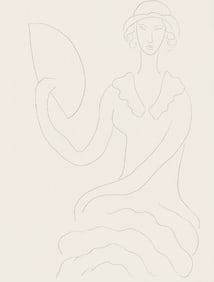 Henri Matisse, Eventail de Madame Mallarmé (Madame Mallarmé's Fan), Poésies, Limited