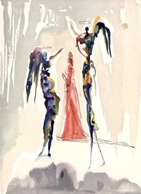 Salvador Dali, The Angels of the Empyrean (Michler/Löpsinger 1039-1138; Field 189-200), La