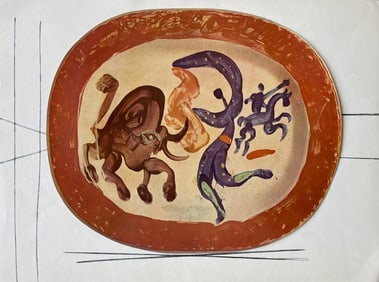 Pablo Picasso, étude pour la céramique, Céramiques de Picasso (Orozco 105), Limited