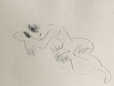 Henri Matisse, Composition (Dutel 3), Dessins de Henri-Matisse, Limited Edition Lithograph
