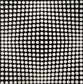 Victor Vasarely, Composition, Tiefenbilder, Limited Edition Héliogravure