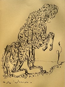 André Masson, La chimère au serpent, Masson Dessins, Limited Edition Lithograph