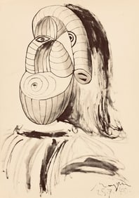 Pablo Picasso, Composition, Carnet de dessins de Picasso, Cahiers d’Art, Limited Edition