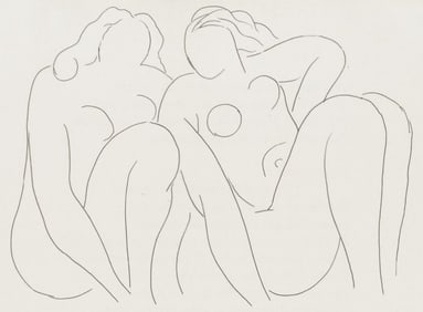 Henri Matisse, Composition, Poésies, Limited Edition Lithograph